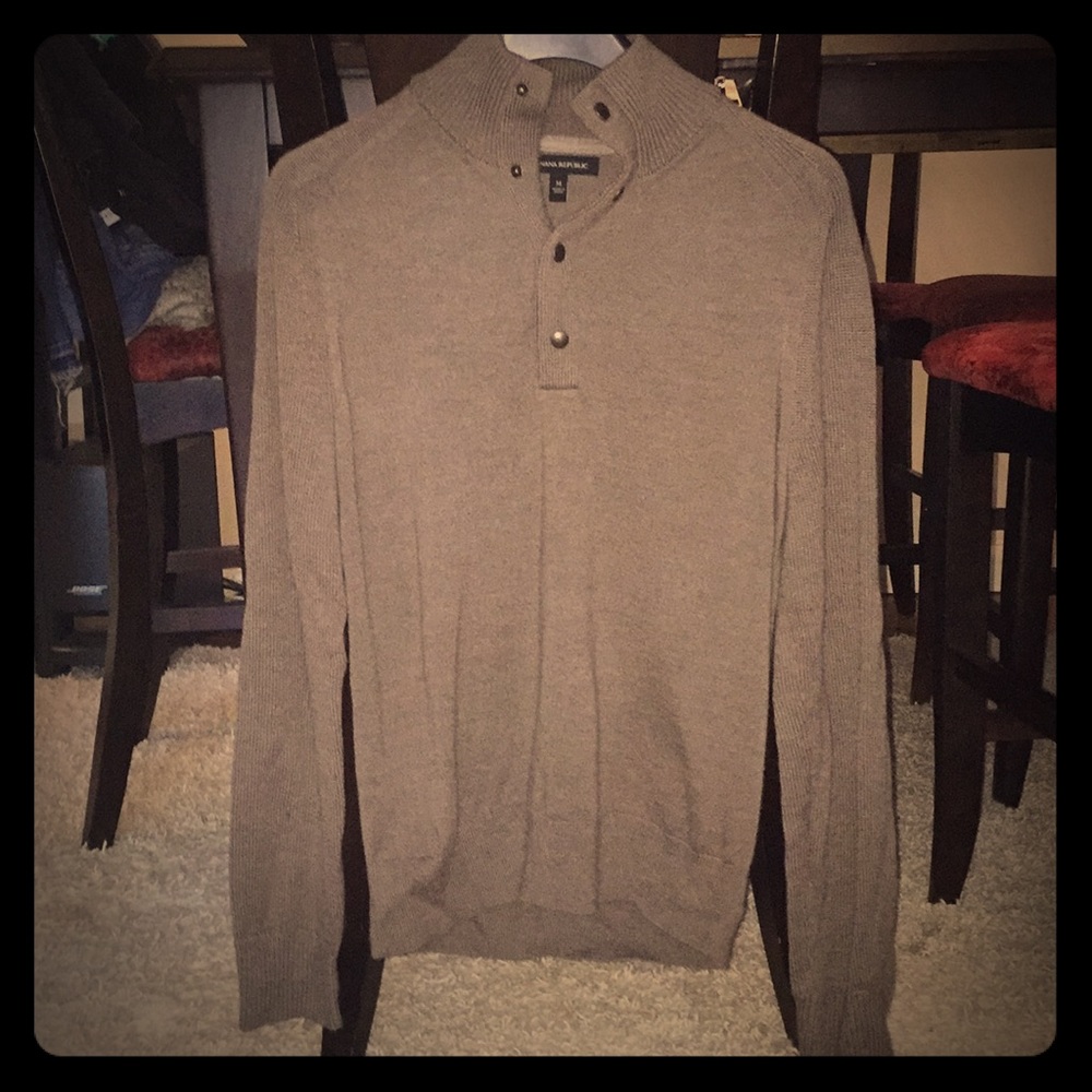 Men’s banana republic Marino wool sweater